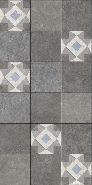 carrelage porcelanosa - 600 x 1200 mm ( 24 x 48 pouces ) - avenue-nero-decor-03