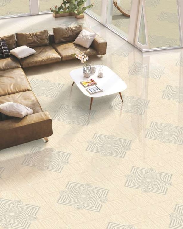 Floor Porcelain Tiles - 600 x 600 mm ( 24 x 24 inch ) - 154-Coco