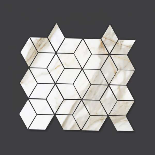 Mosaik - 300 x 300 mm (12 x 12 inci) - Rhombus