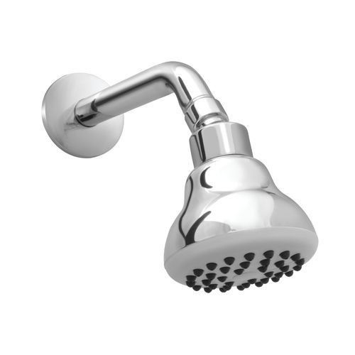 Showers  - Ether Overhead Shower Single Flow with Shower Arm & Flange