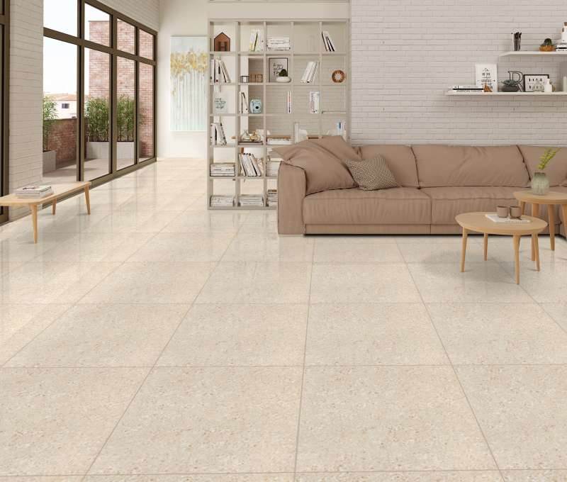 Ganda muatan Vitrified Kotak - 600 x 600 mm ( 24 x 24 inci ) - GALA ALMOND - LT