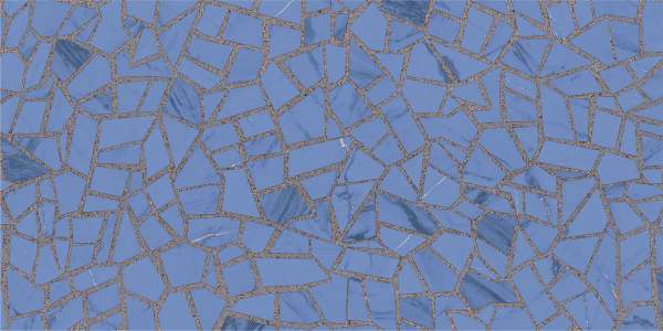 PGVT & GVT - 600 x 1200 mm (24 x 48 ίντσες) - rock-mosaic-blue-1