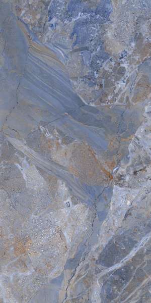 Glazed Porcelain Tiles - 600 x 1200 mm ( 24 x 48 inch ) - ALASKA-BLU_R1