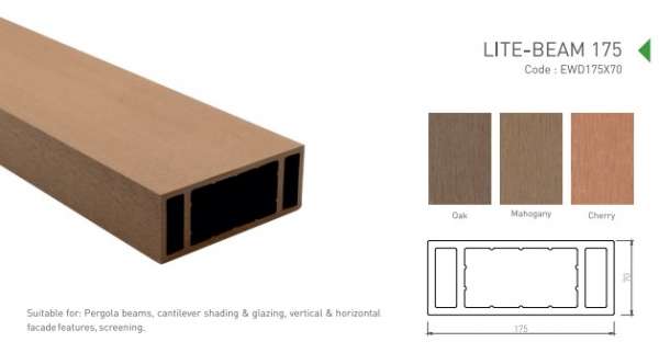 WPC (Wood Polymer Composite)  - LITE-BIM 175