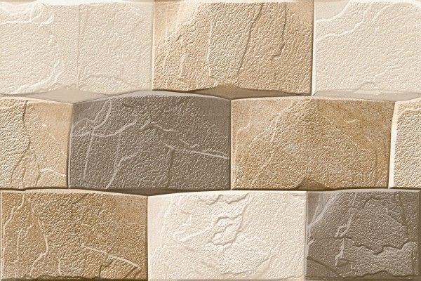 Exterior / Elevation Tiles - 300 x 450 mm  ( 12 x 18 inch ) - E-6001