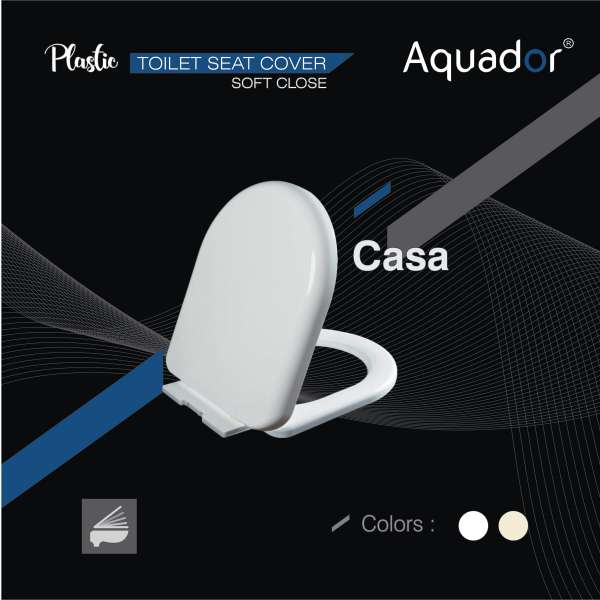 Cistern & Seat Cover  - Aquador Casa-1