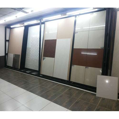 Tiles Display Stand  - Ceramic Floor Tile Display Sliding Panel