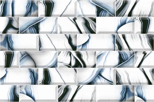 Wall Tiles - 300 x 450 mm  ( 12 x 18 inch ) - 8537