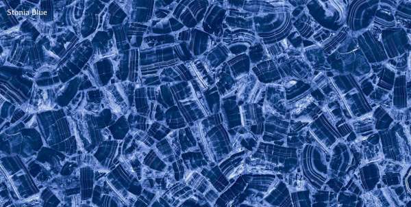 piso azulejo - 600 x 1200 mm (24 x 48 pulgadas) - Stonia Blue