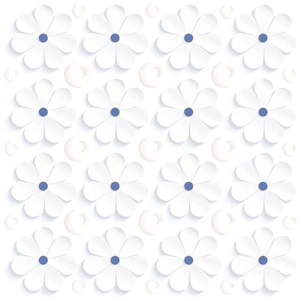 piso azulejo - 600 x 600 mm (24 x 24 pulgadas) - COSMO WHITE