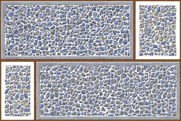 Wall Tiles - 300 x 450 mm  ( 12 x 18 inch ) - 7022