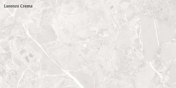 Glazed Porcelain Tiles - 600 x 1200 mm ( 24 x 48 inch ) - Lorenzo Bianco