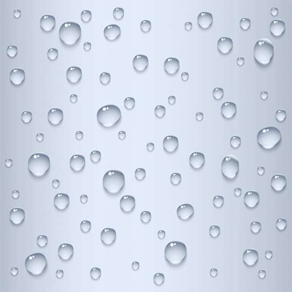 PGVT & GVT - 600 x 600 mm ( 24 x 24 inci ) - WATER DROPS BLUE