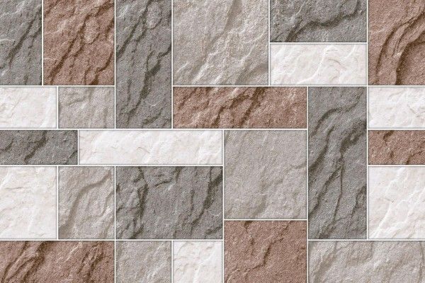 Exterior / Elevation Tiles - 250 x 375 mm ( 10 x 15 inch ) - E-729