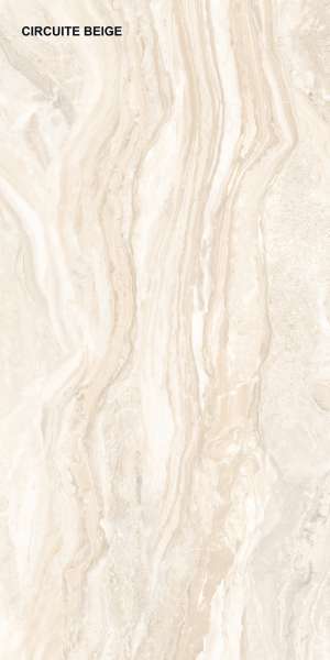 azulejo hidráulico - 600 x 1200 mm (24 x 48 polegadas) - CIRCUITE BEIGE P1 