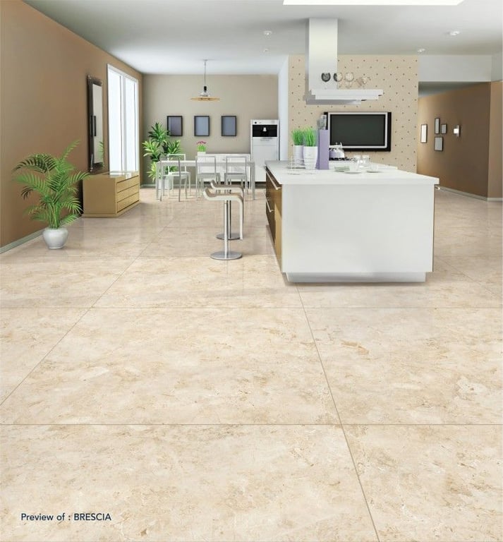 Glazed Porcelain Tiles - 600 x 1200 mm ( 24 x 48 inch ) - BRESCIA