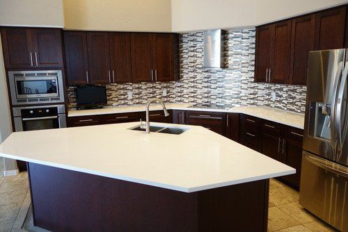 Arctic White Q Quartz countertop