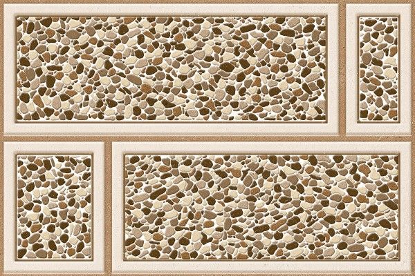 Exterior / Elevation Tiles - 300 x 450 mm  ( 12 x 18 inch ) - E-2017