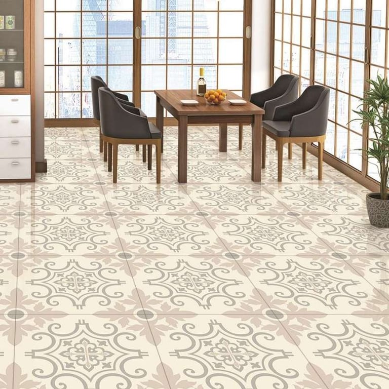 tiled terrace - 600 x 600 mm ( 24 x 24 pouces ) - 153-Mery Gold 