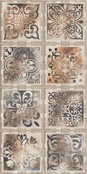 PGVT & GVT - 600 x 1200 mm (24 x 48 inci) - medina-brown-decor