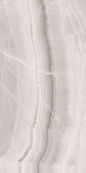 Glazed Porcelain Tiles - 600 x 1200 mm ( 24 x 48 inch ) - BRUNI-ONYX-GREY_R1