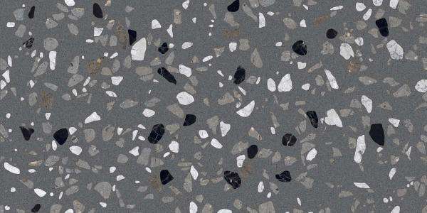 carrelage porcelanosa - 600 x 1200 mm ( 24 x 48 pouces ) - FLACES NERO