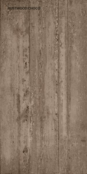 carrelage porcelanosa - 600 x 1200 mm ( 24 x 48 pouces ) - RUSTWOOD CHOCO_P1