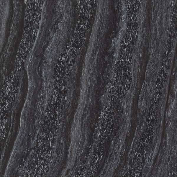 Double agbara Vitrified Tiles - 600 x 600 mm (24 x 24 inch) - ALPS BLACK ( D )