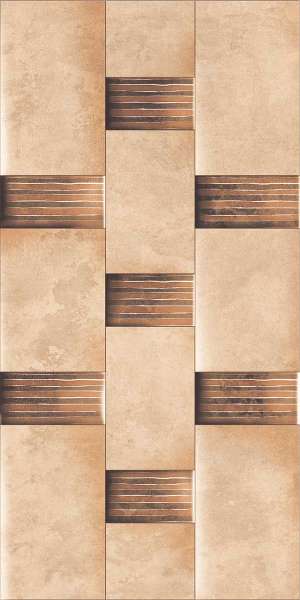 zementfliesen - 600 x 1200 mm (24 x 48 Zoll) - moliere-beige-decor