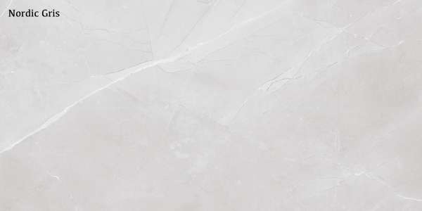 Glazed Porcelain Tiles - 600 x 1200 mm ( 24 x 48 inch ) - Nordic Gris