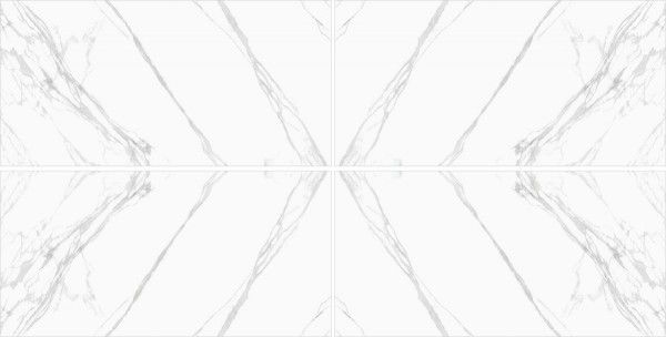 Porcelain Slab - 800 x 1600 mm ( 32 x 64 inch ) - Statuario Classic  AB