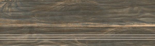 階段 タイル - 300 x 1200 mm（12 x 48インチ） - Step BLACK WOOD A2_01