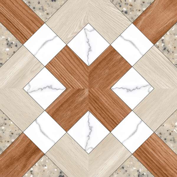 Digital tanganran Tiles - 600 x 600 mm (24 x 24 inch) - 6256