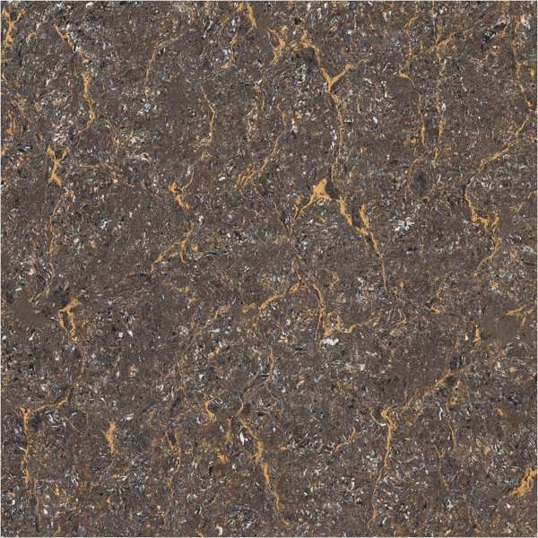 Kothak Vitrified Diisi kaping pindho - 600 x 600 mm ( 24 x 24 inci ) - STORMY MELODY BROWN ( D )