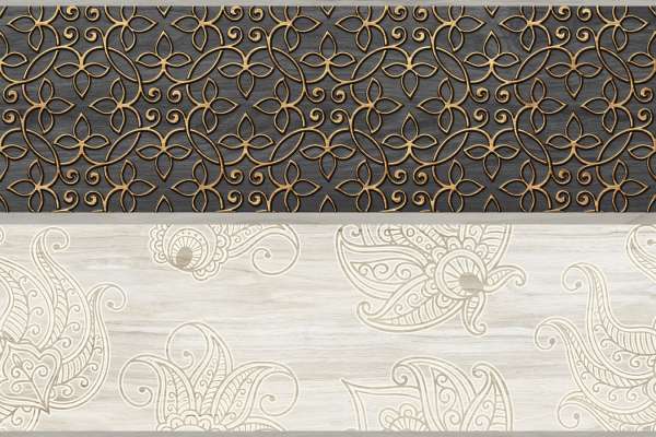 carrelage mural - 300 x 450 mm (12 x 18 pouces) - SM-1064-HL-1