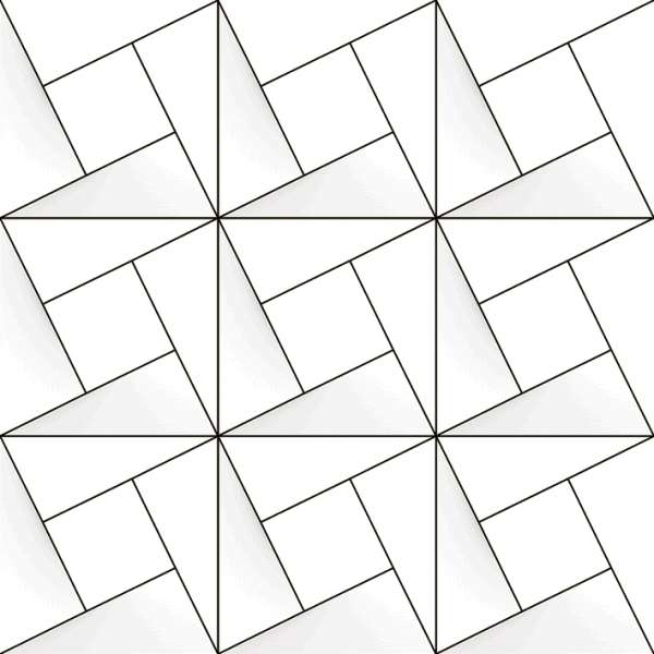 Digital odi Tiles - 300 x 300 mm (12 x 12 inch) - WHITE-110-DG