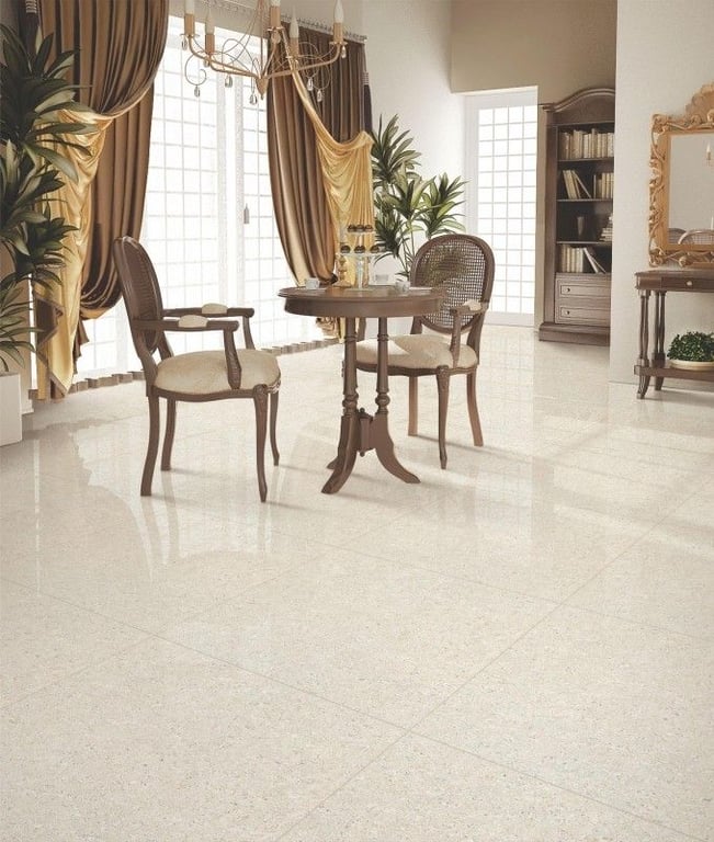 Double agbara Vitrified Tiles - 600 x 600 mm (24 x 24 inch) - TROPICANA SLATE