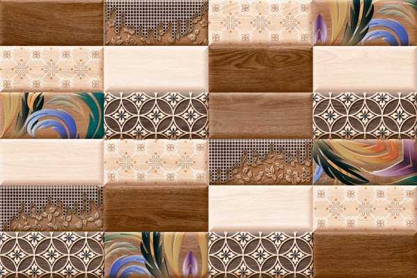 Wall Tiles - 300 x 600 mm ( 12 x 24 inch ) - 55001_HL_1_{14}