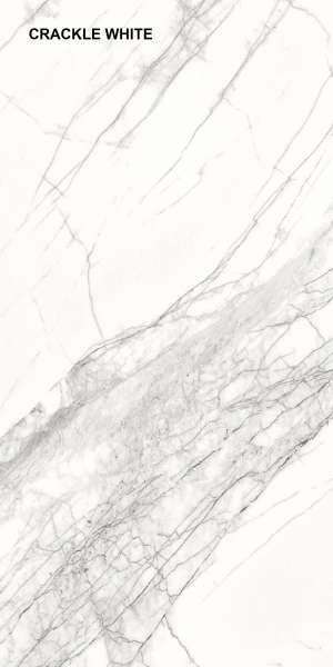 PGVT & GVT - 600 x 1200 mm ( 24 x 48 inci ) - CRACKLE WHITE_F1