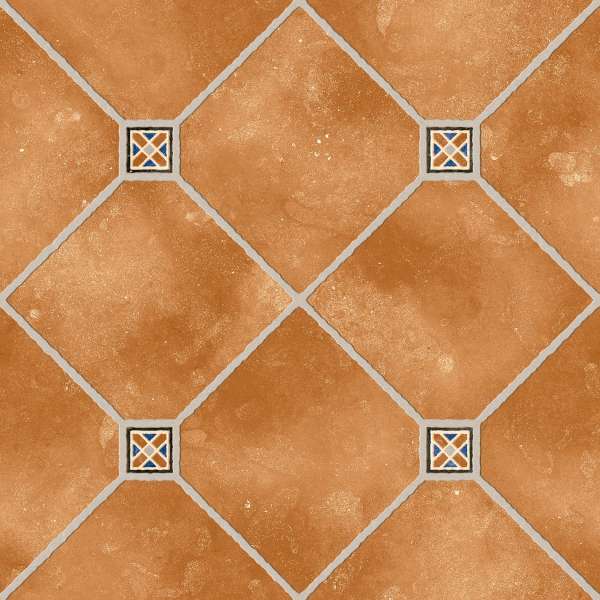 azulejo externo - 400 x 400 mm (16 x 16 polegadas) - 6185