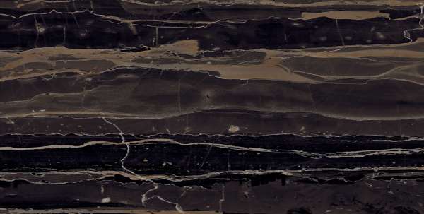 Glazed Porcelain Tiles - 600 x 1200 mm ( 24 x 48 inch ) - MESSIER NOIR