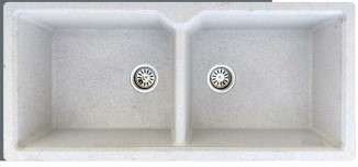 Chậu bếp thạch anh  - ULTRA WIDE DOUBLE SINK