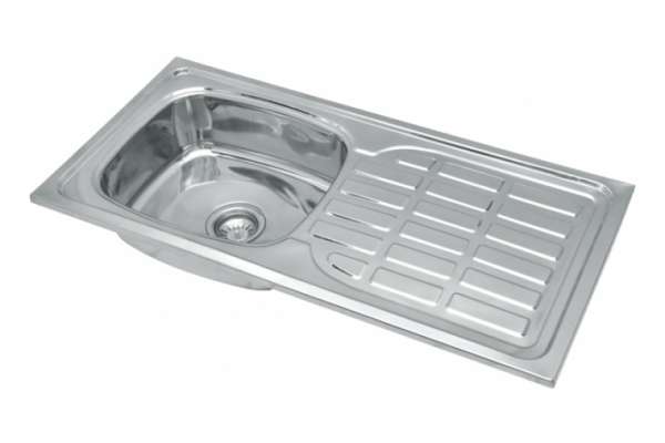 Chậu bếp bằng thép không gỉ  - Single Bowl Sink (2)