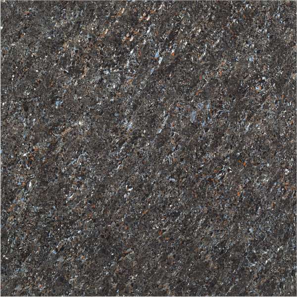 Kothak Vitrified Diisi kaping pindho - 600 x 600 mm ( 24 x 24 inci ) - Imperial Black