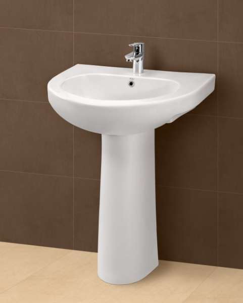 Lavabo con pedestal  - Ruby-min