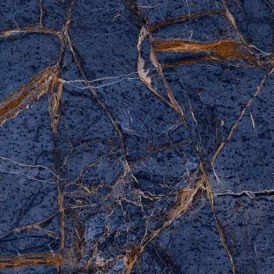 Glazed Porcelain Tiles - 600 x 600 mm ( 24 x 24 inch ) - Modena Blue R1