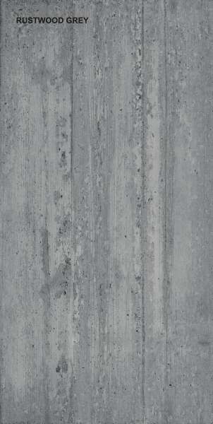 крупноформатный керамогранит - 600 x 1200 мм (24 x 48 дюймов) - RUSTWOOD GREY_P1 