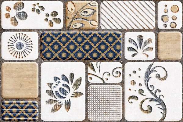 Wall Tiles - 300 x 450 mm  ( 12 x 18 inch ) - 2213_HL