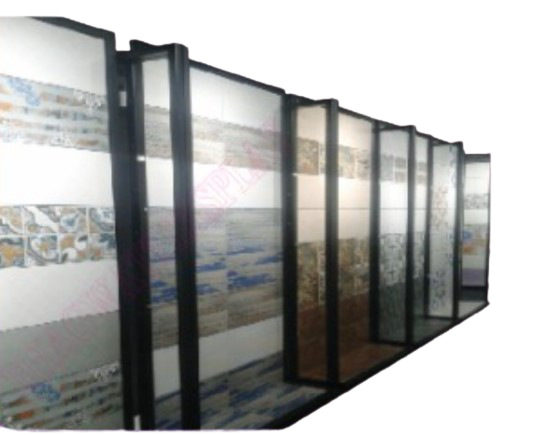 Tiles Display Stand  - Sliding Display stand