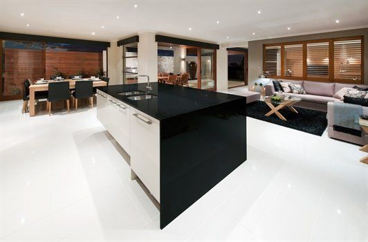 Jet Black stone Quartz countertop